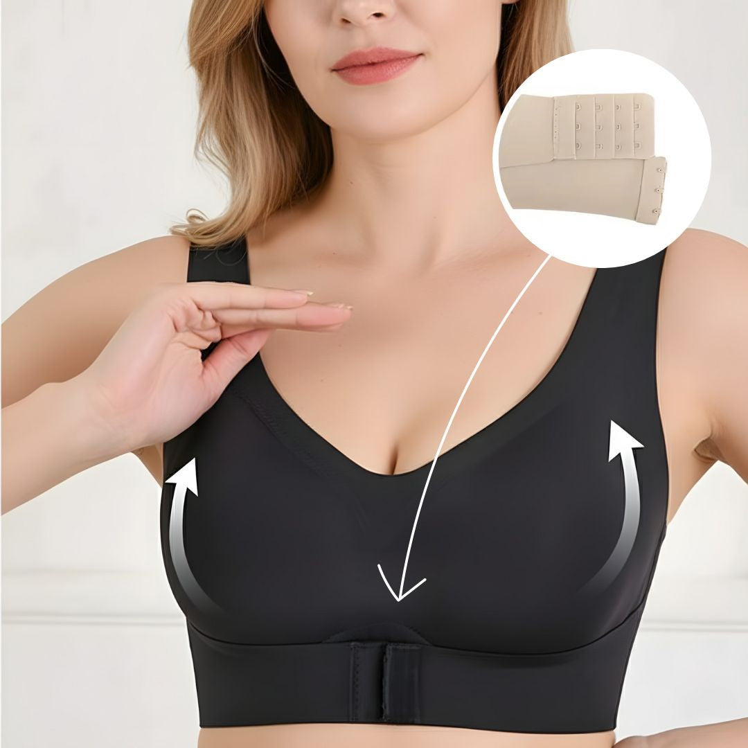 Brassière InShapes 2 en 1  : Corrige la posture dorsale & Rehausse la poitrine