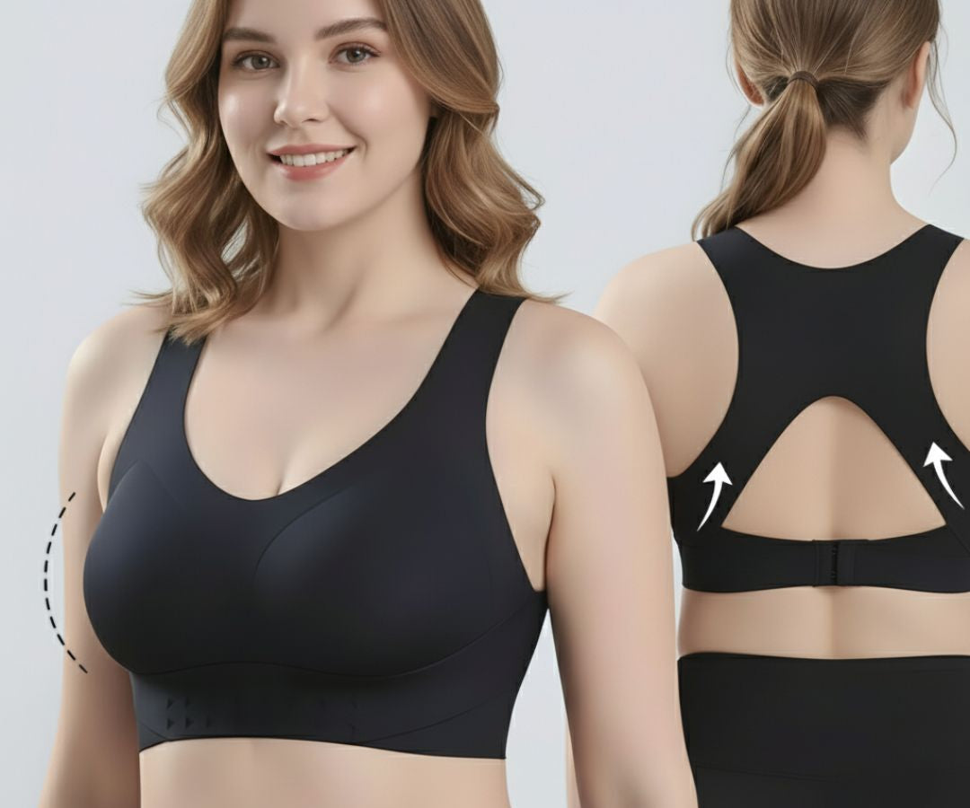 Brassière InShapes 2 en 1  : Corrige la posture dorsale & Rehausse la poitrine