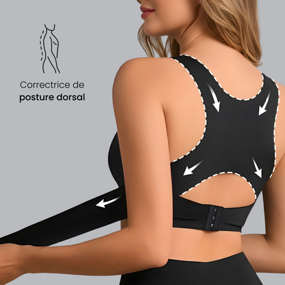 Brassière InShapes 2 en 1  : Correction Posture dos  & Rehausseur de poitrine